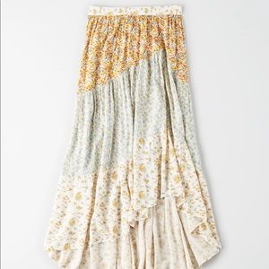 American Eagle Outfitters high waisted midi skirt